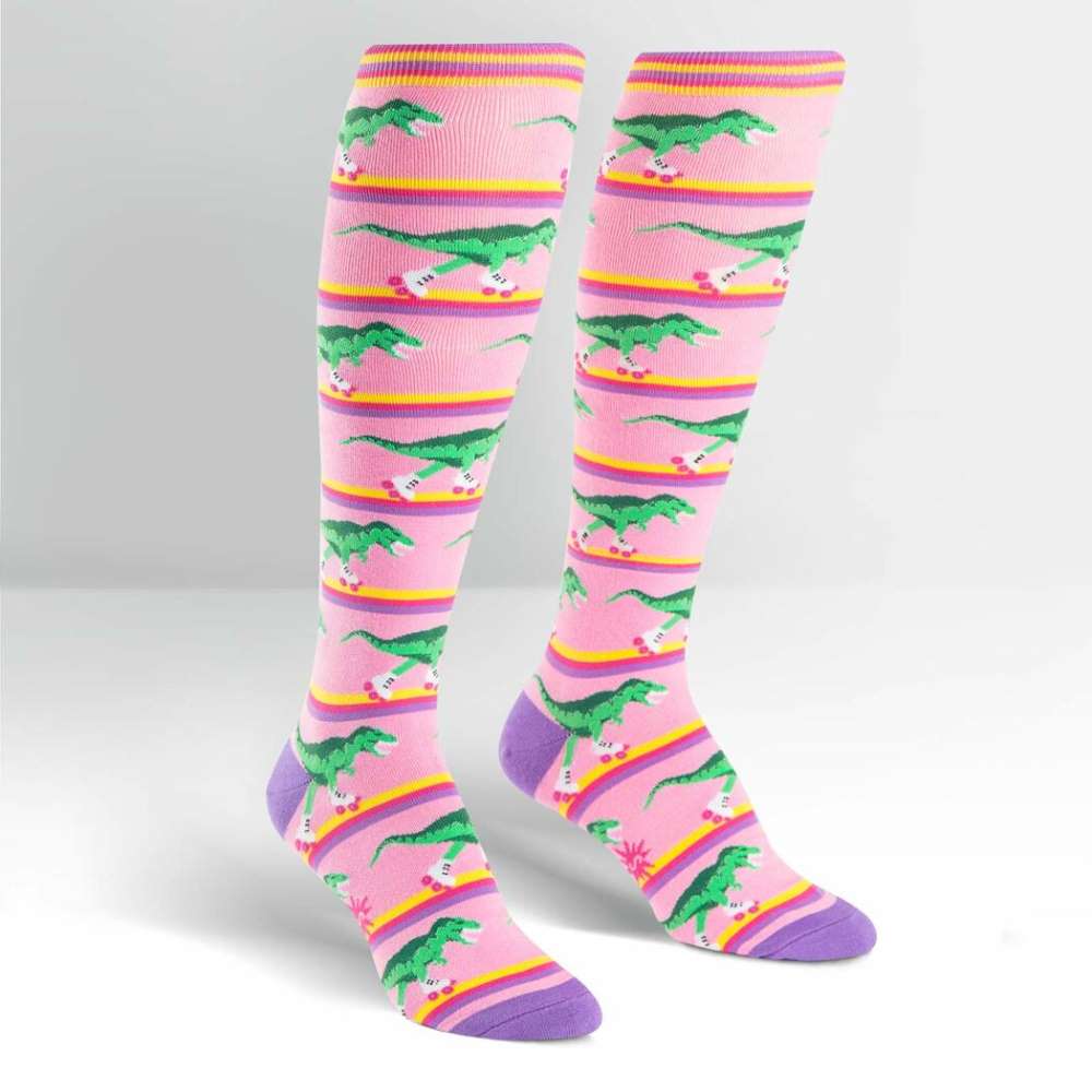 Rawr-ler Rink Knee High Socks