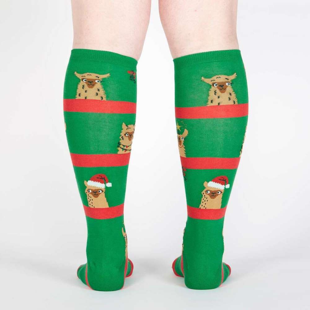 Fa La La Llamas Knee High Socks