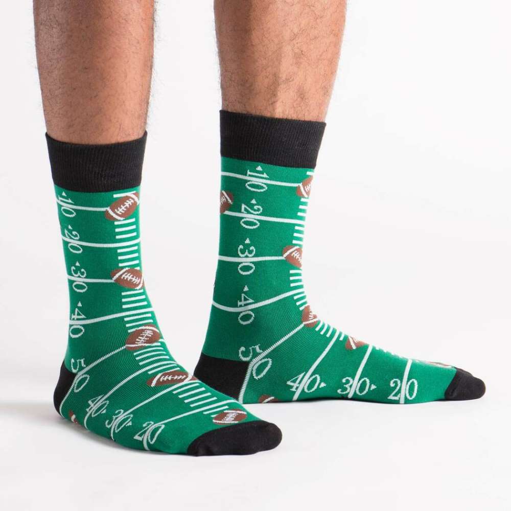 Touchdown Men’s Crew Socks