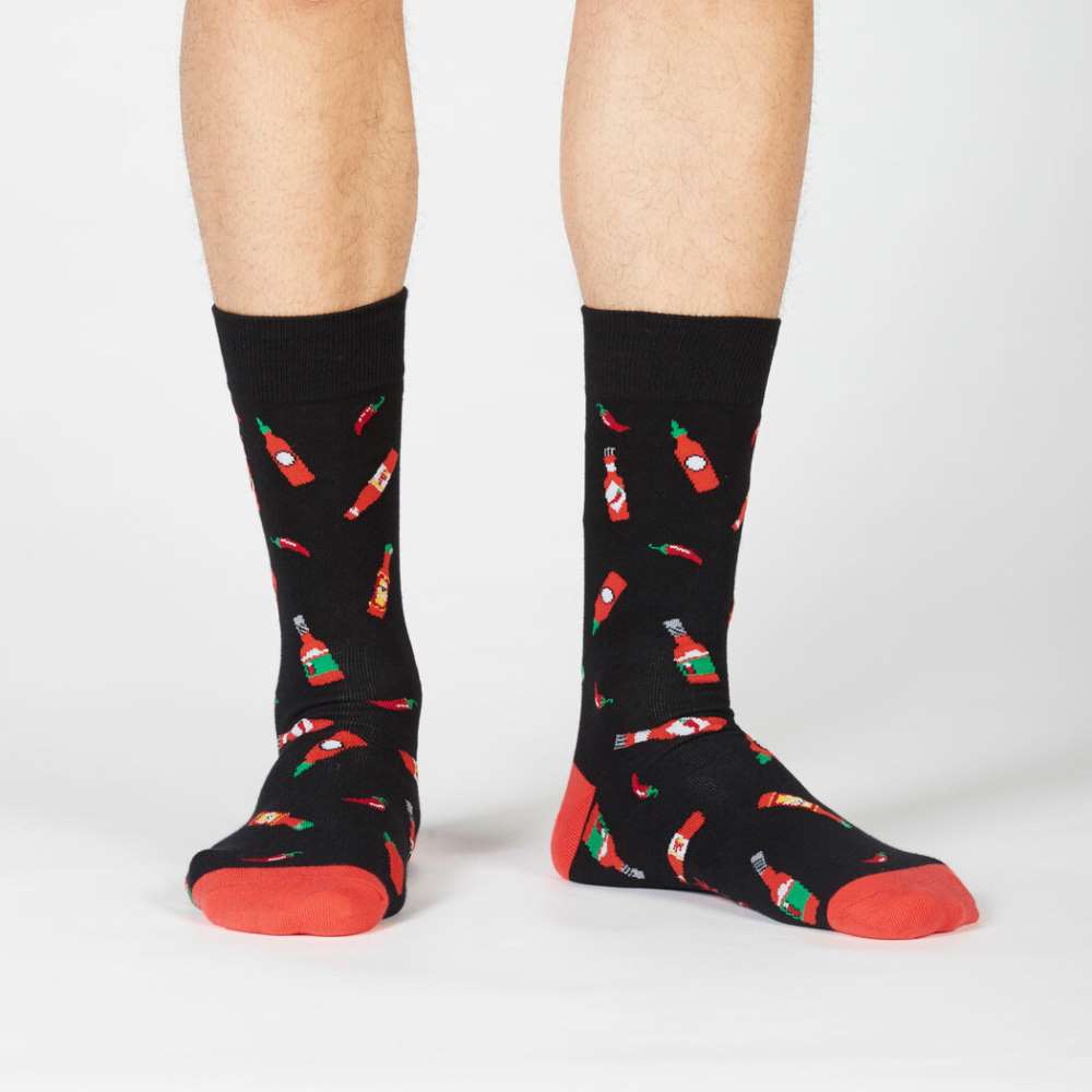 Hot Sauce Men’s Crew Socks