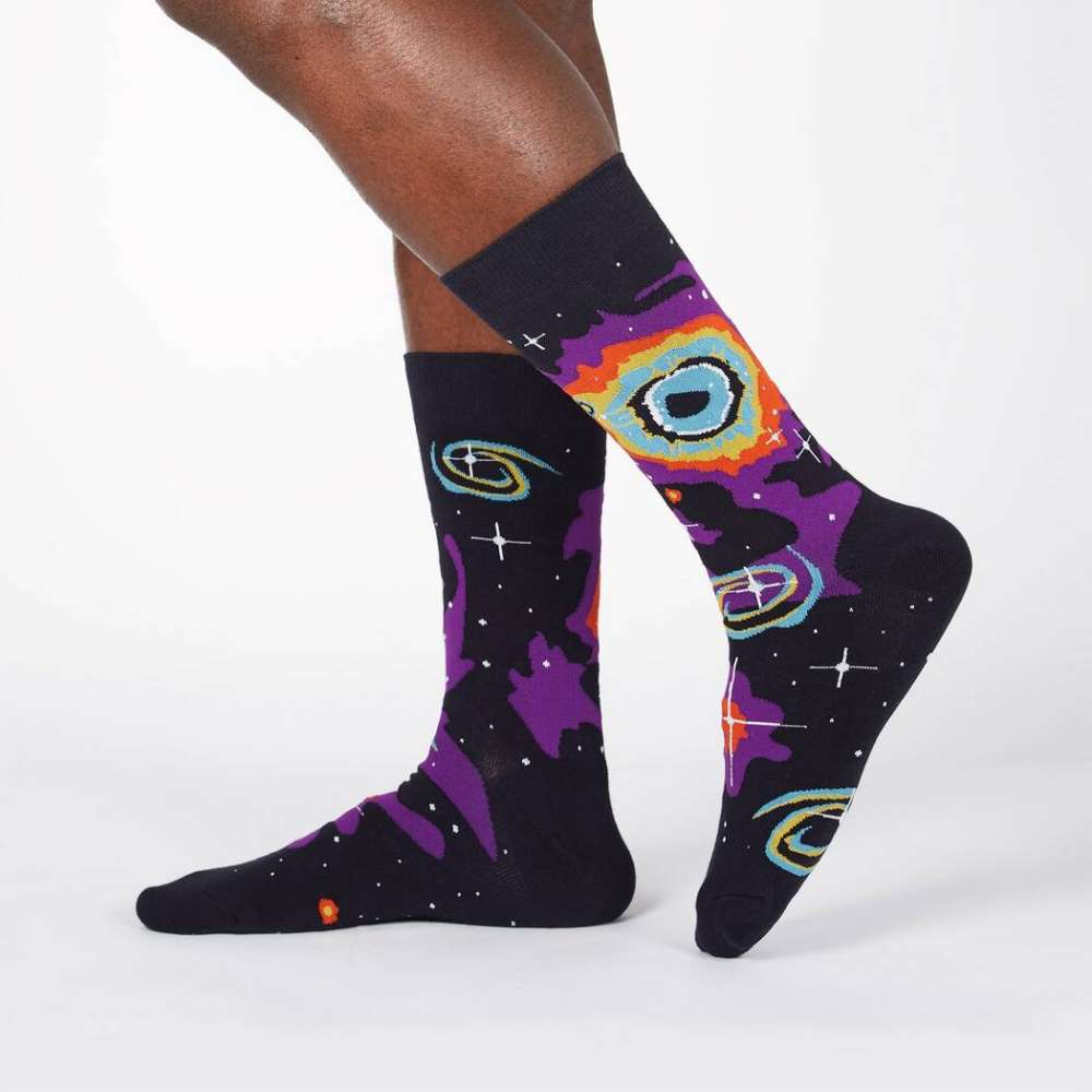 Men’s Helix Nebula Crew Socks