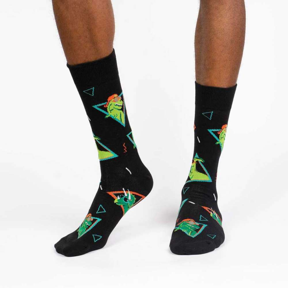 Jurassic Party Men’s Crew Socks