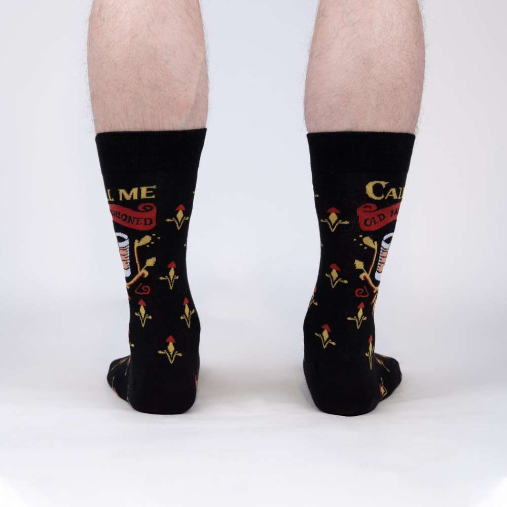 Call Me Old Fashioned Men’s Crew Socks