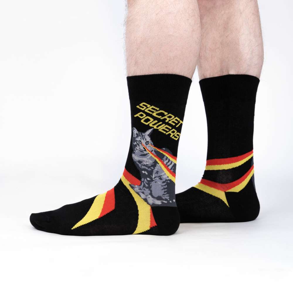 Secret Powers Men’s Crew Socks