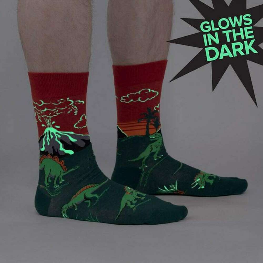 Dinosaur Days Men’s Crew Socks