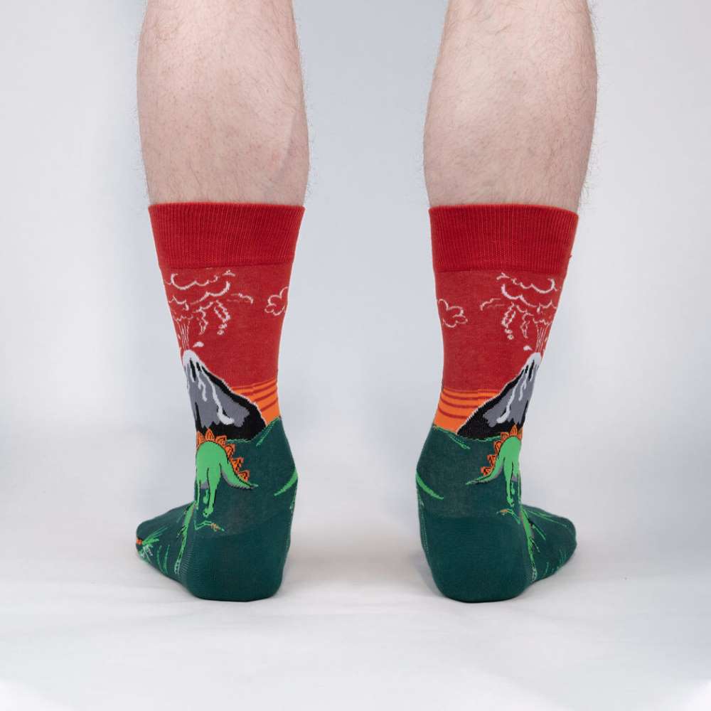 Dinosaur Days Men’s Crew Socks