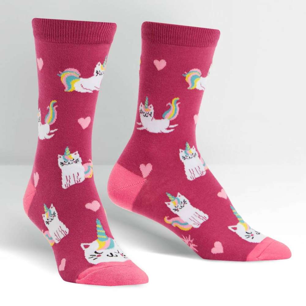 Look at Me Meow Crew Socks