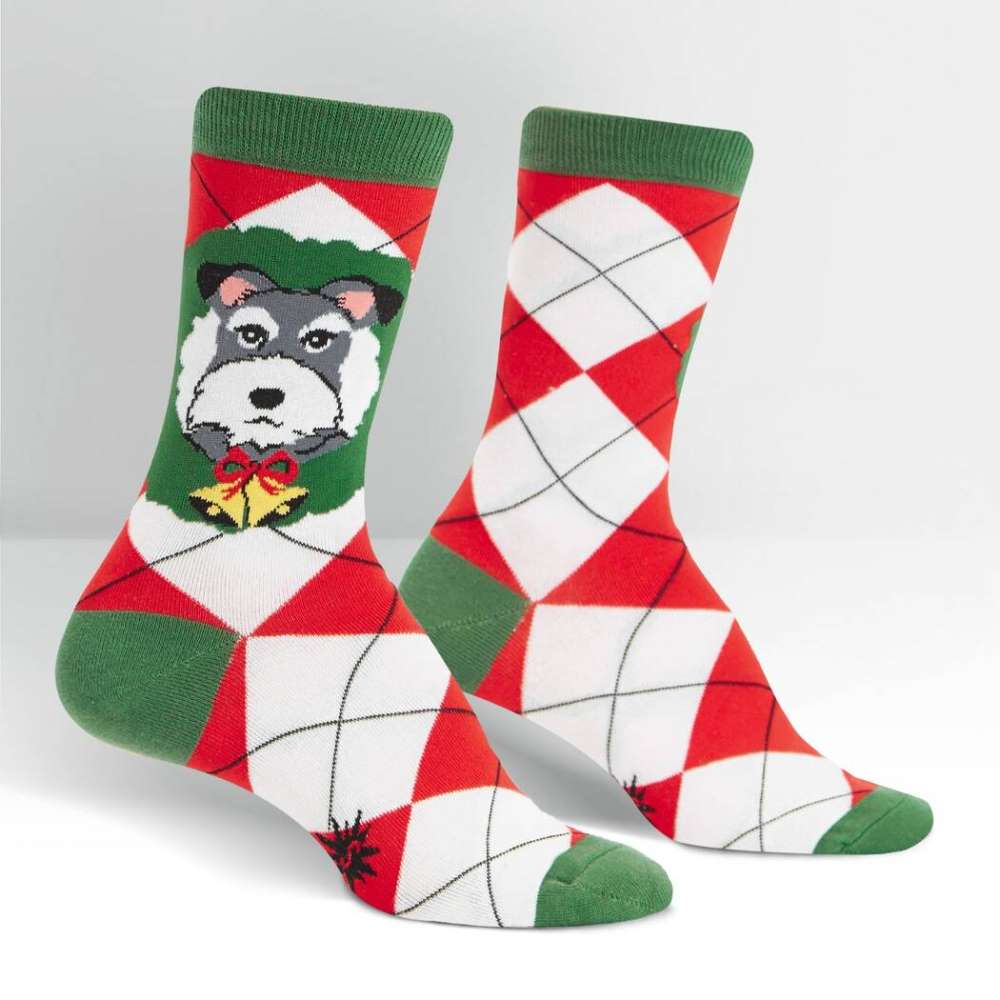 Deck The Paws Women’s Crew Socks