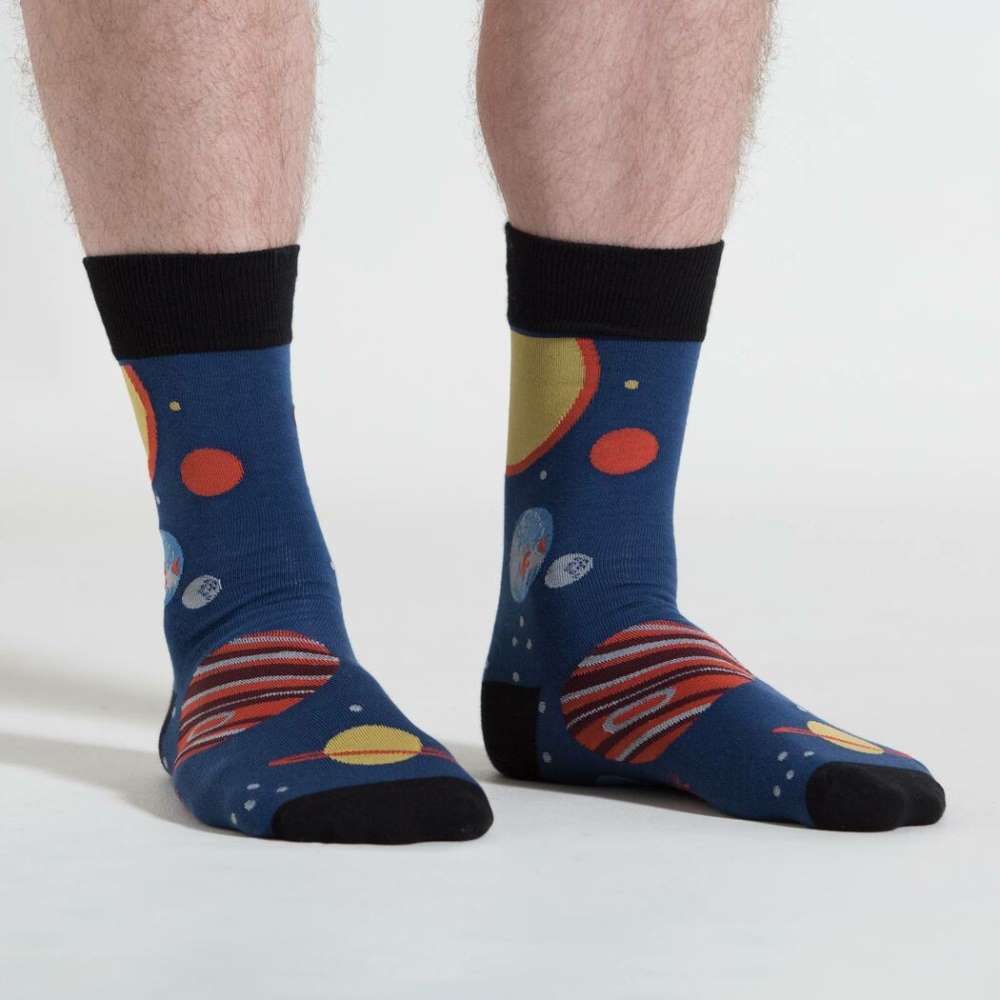 Planets Men’s Crew Socks