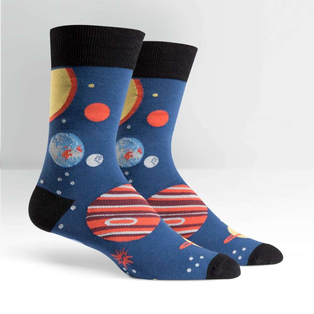 Planets Men’s Crew Socks