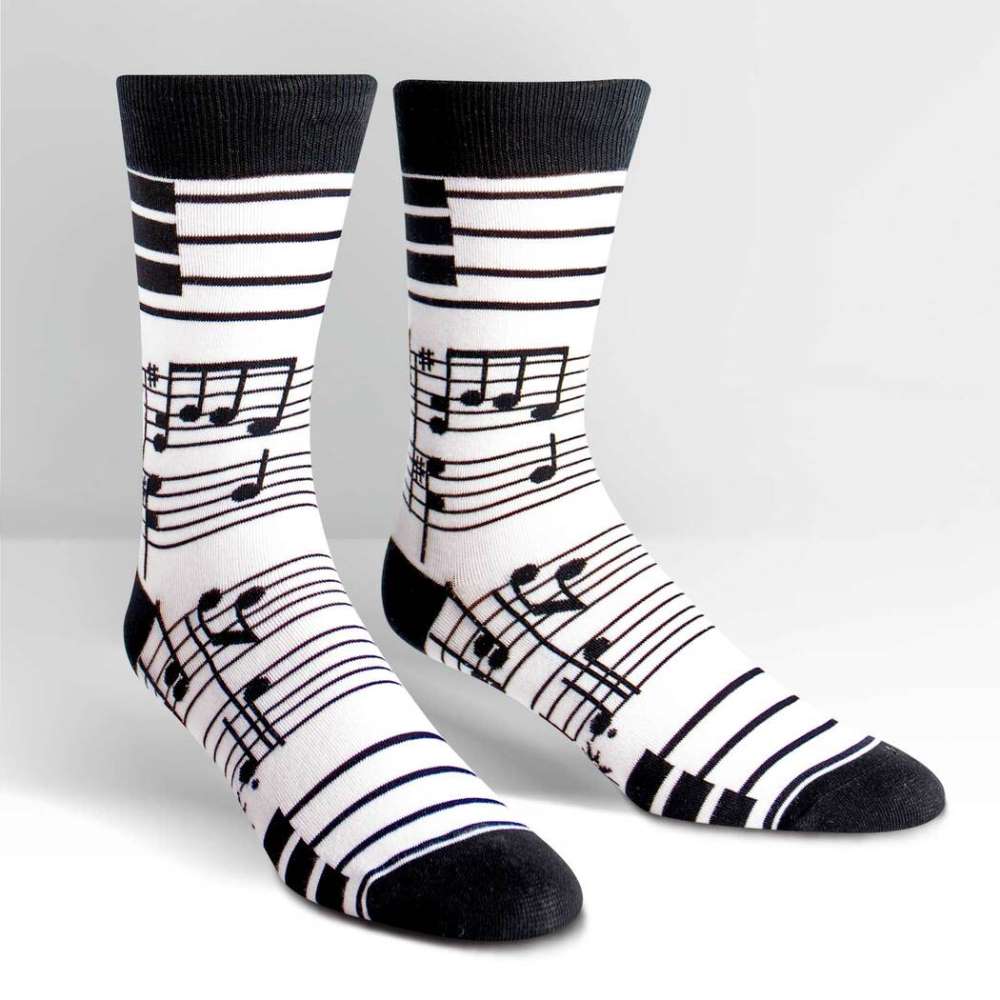 Foot Notes Men’s Crew Socks