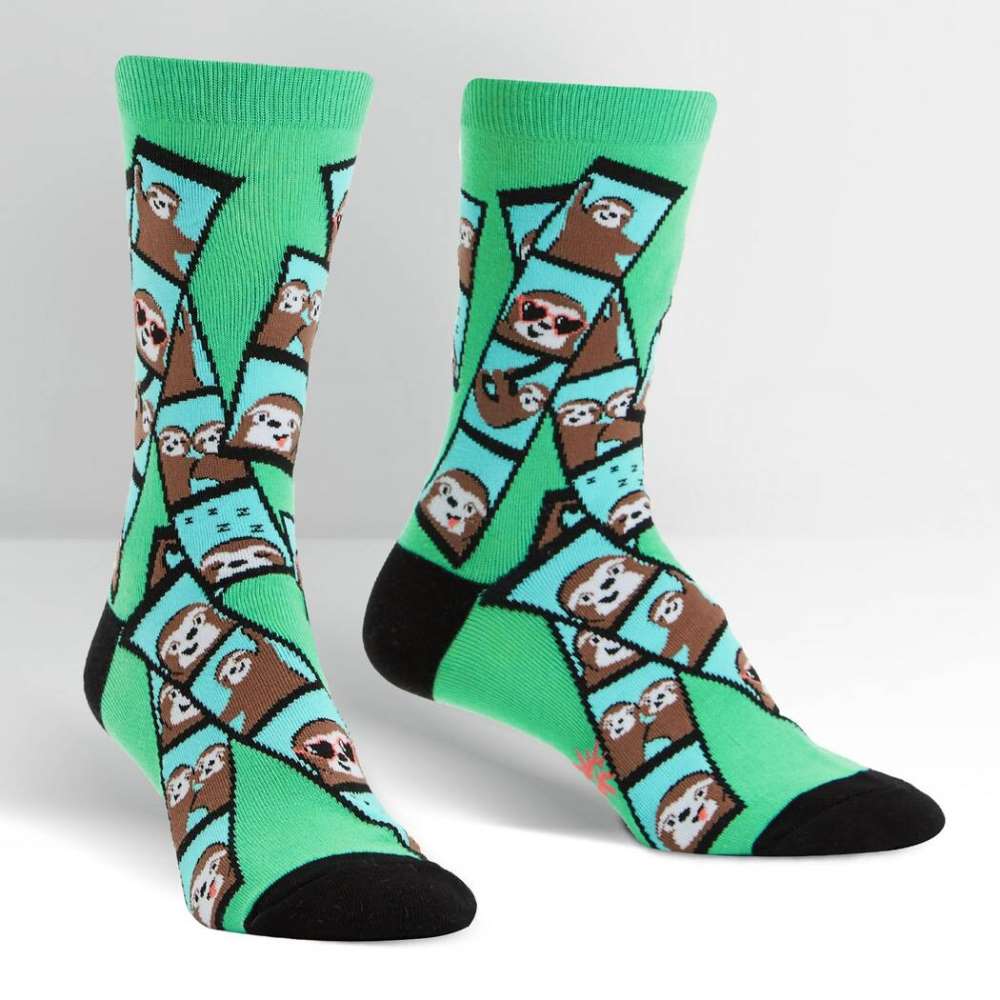 Oh Snap! Crew Socks