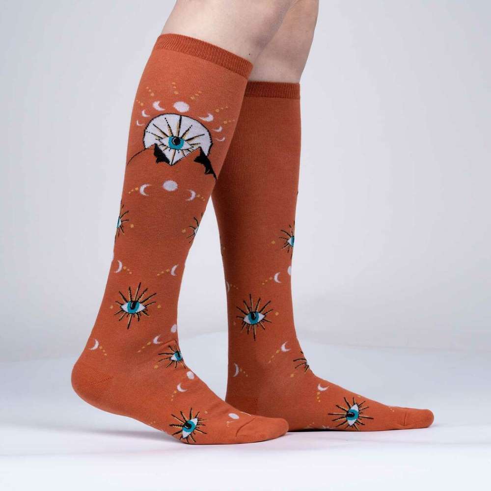 Mystic Mountain Knee High Socks