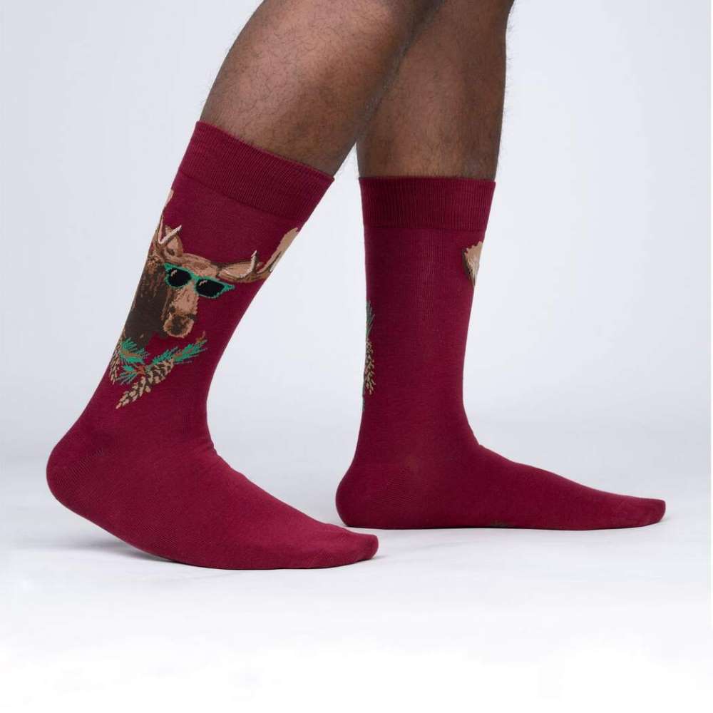 Easily A’Moose’d Crew Socks