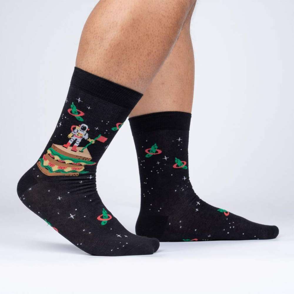 The Moon Club Men’s Crew Socks