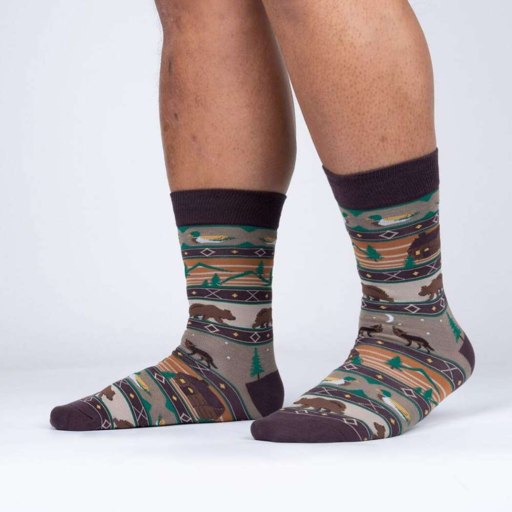 Cabin Life Men’s Crew Socks