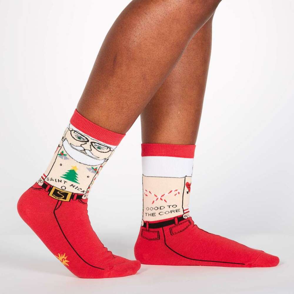 Saint Nick Women’s Crew Socks