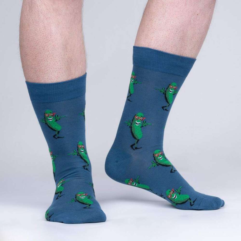 Kind of a Big Dill Crew Socks