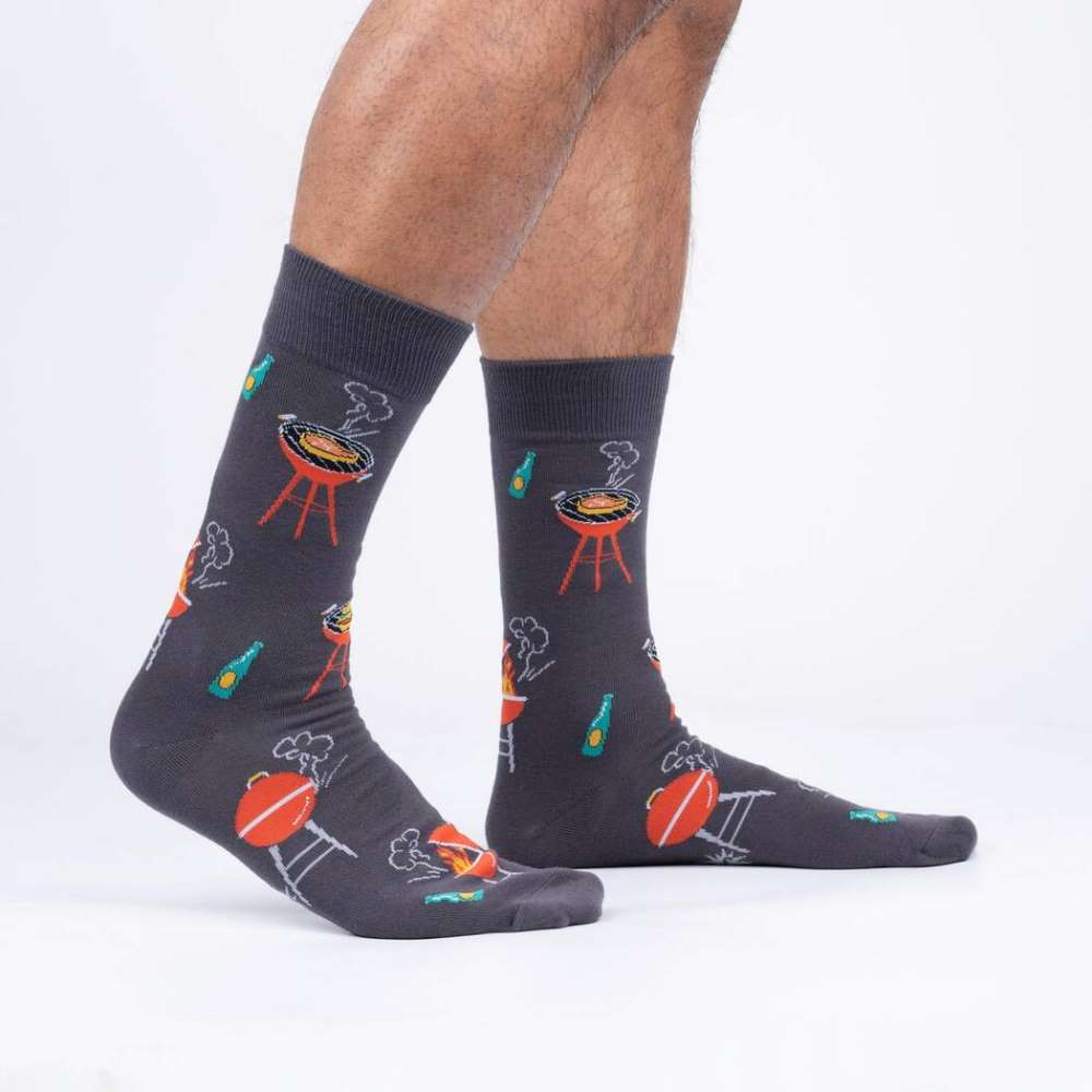 The Steaks are High Crew Socks