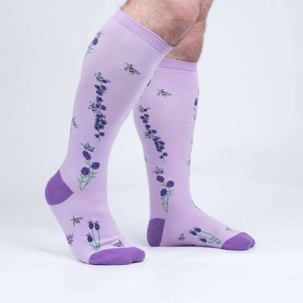 STRETCH-IT? Bees and Lavender Socks