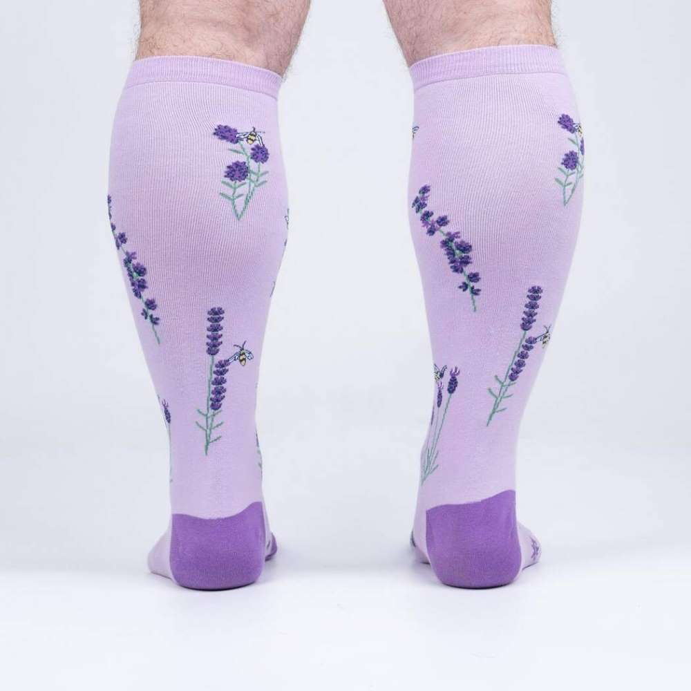 STRETCH-IT? Bees and Lavender Socks