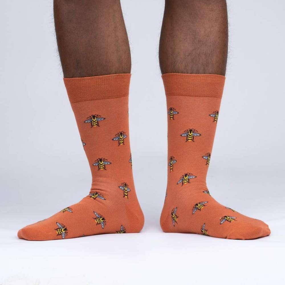 Staying Buzzy Crew Socks