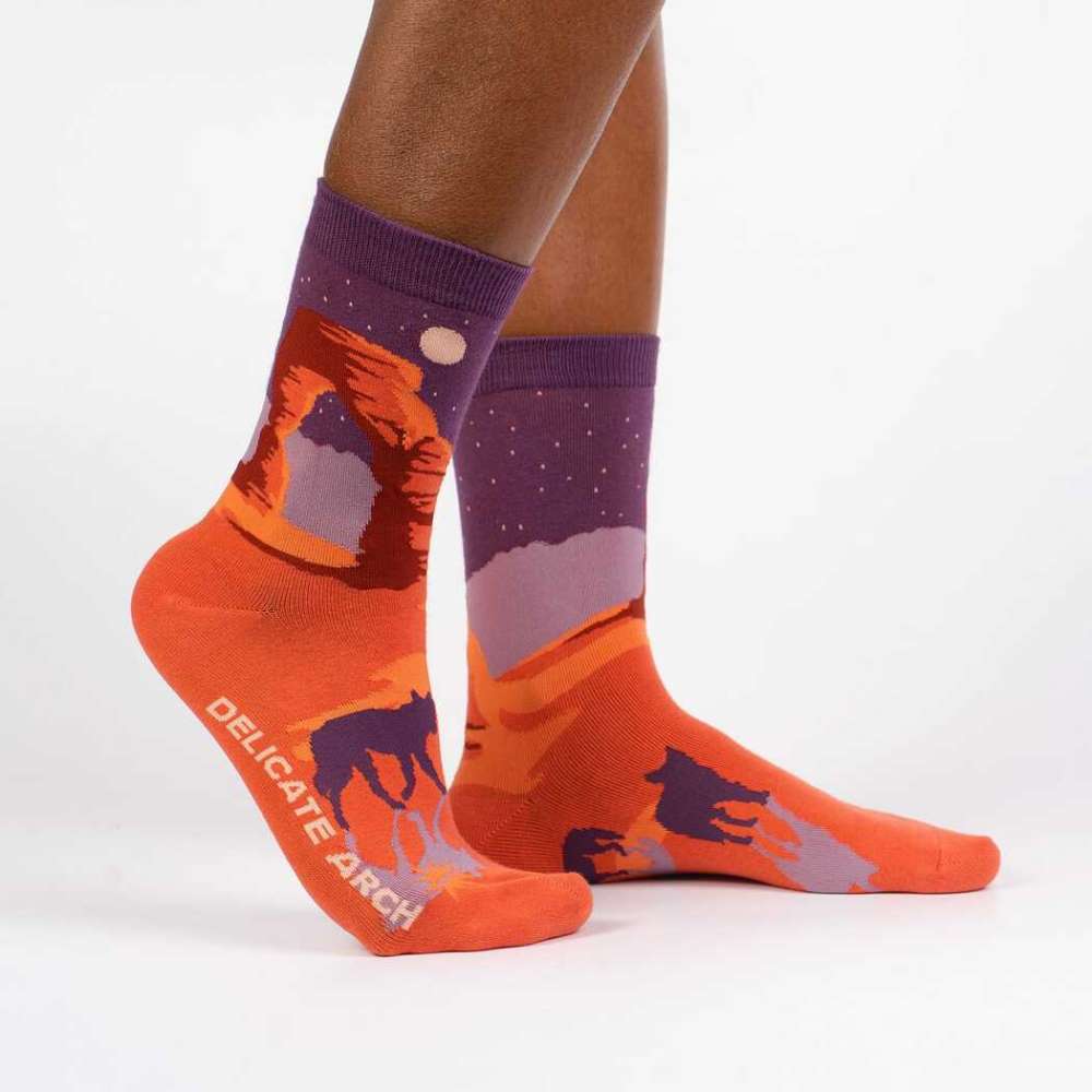 Delicate Arch Women’s Crew Socks