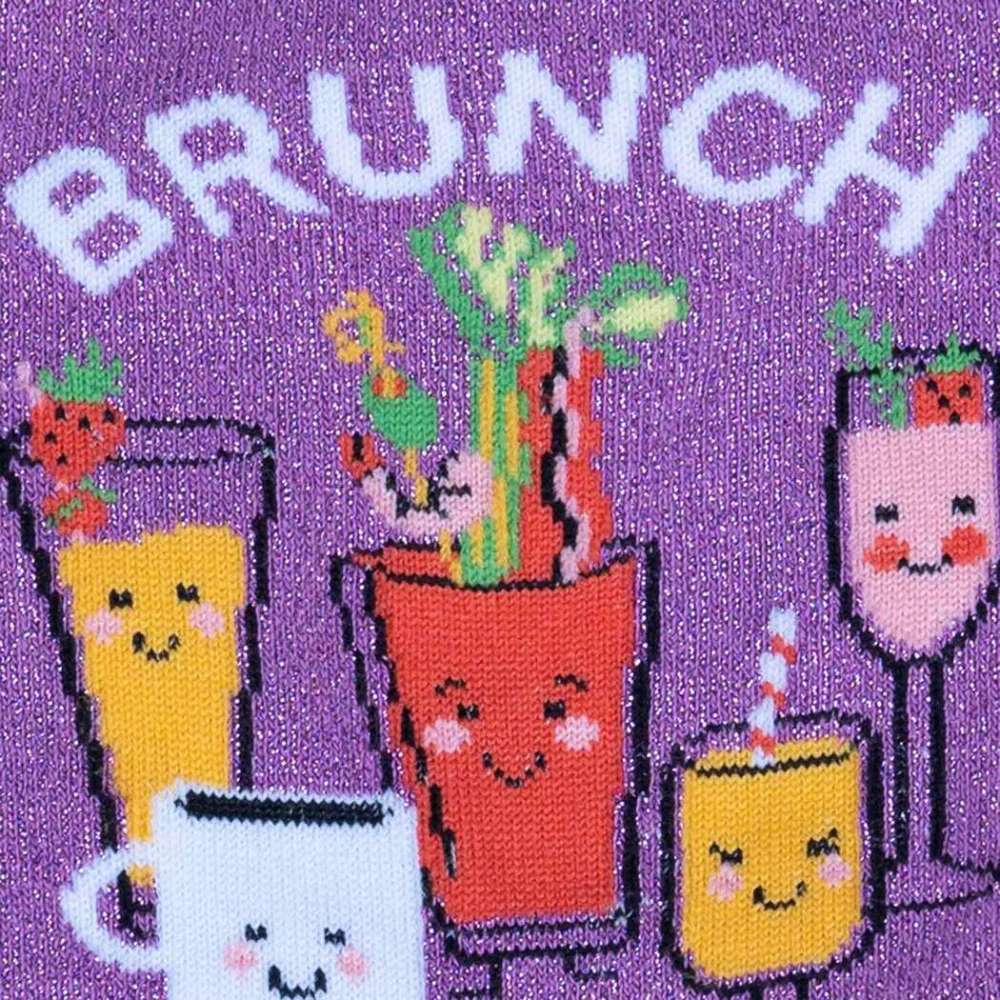 Brunch Buddies Crew Socks