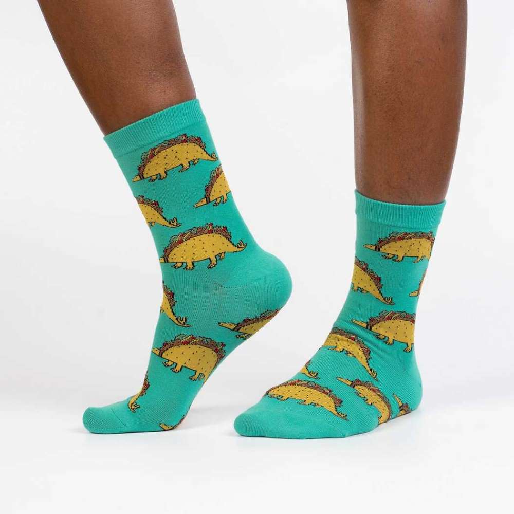 Tacosaurus Women’s Crew Socks