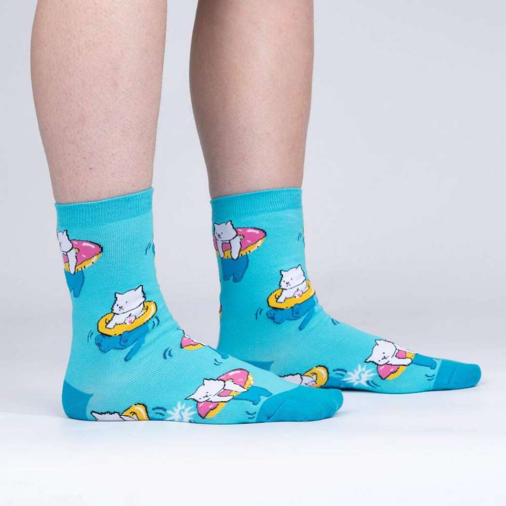 Hangin’ Meowt Crew Socks