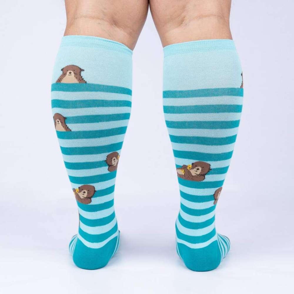 STRETCH-IT? My Otter Foot Knee High Socks