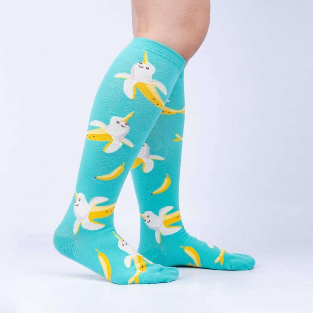 Bananarwhal Knee High Socks