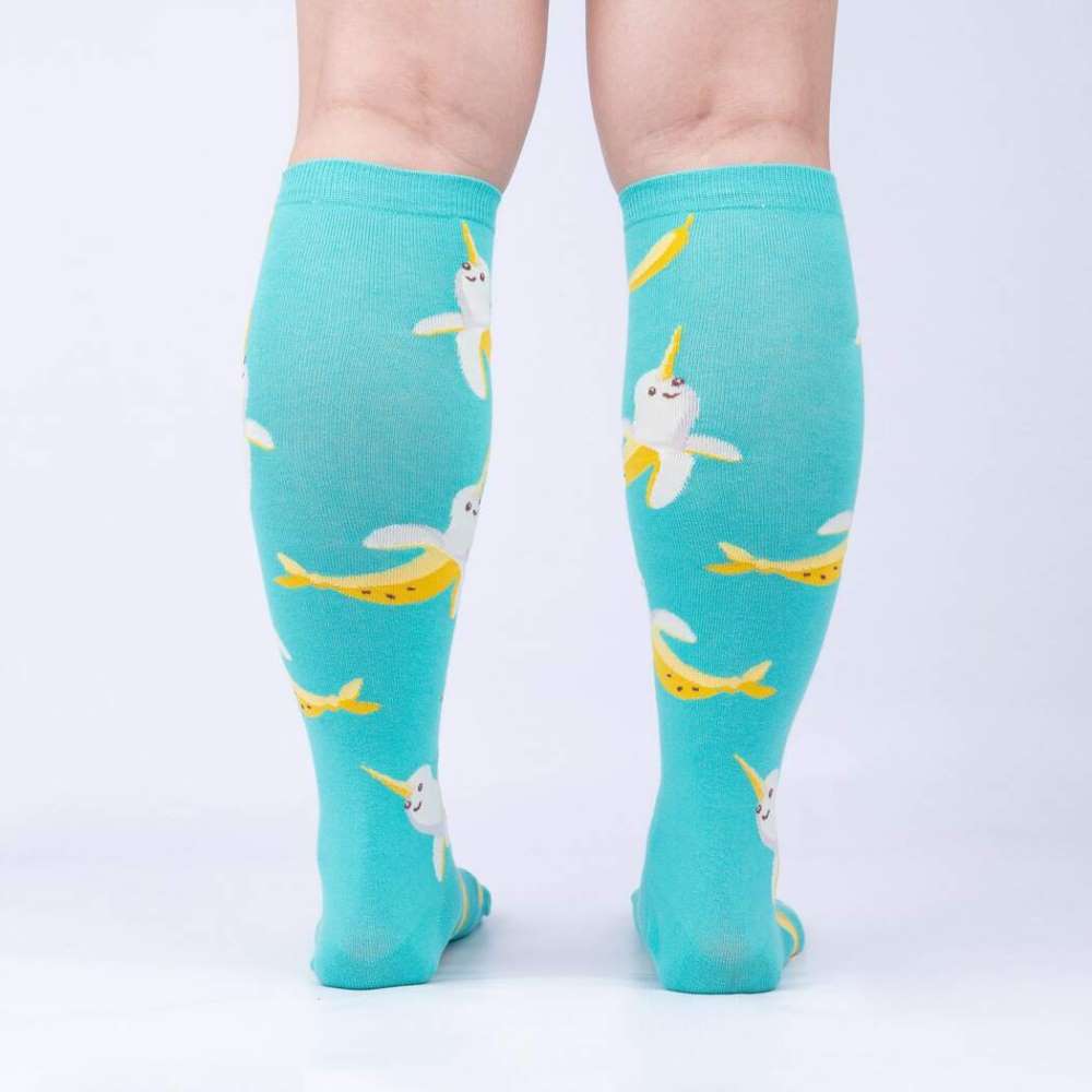 Bananarwhal Knee High Socks