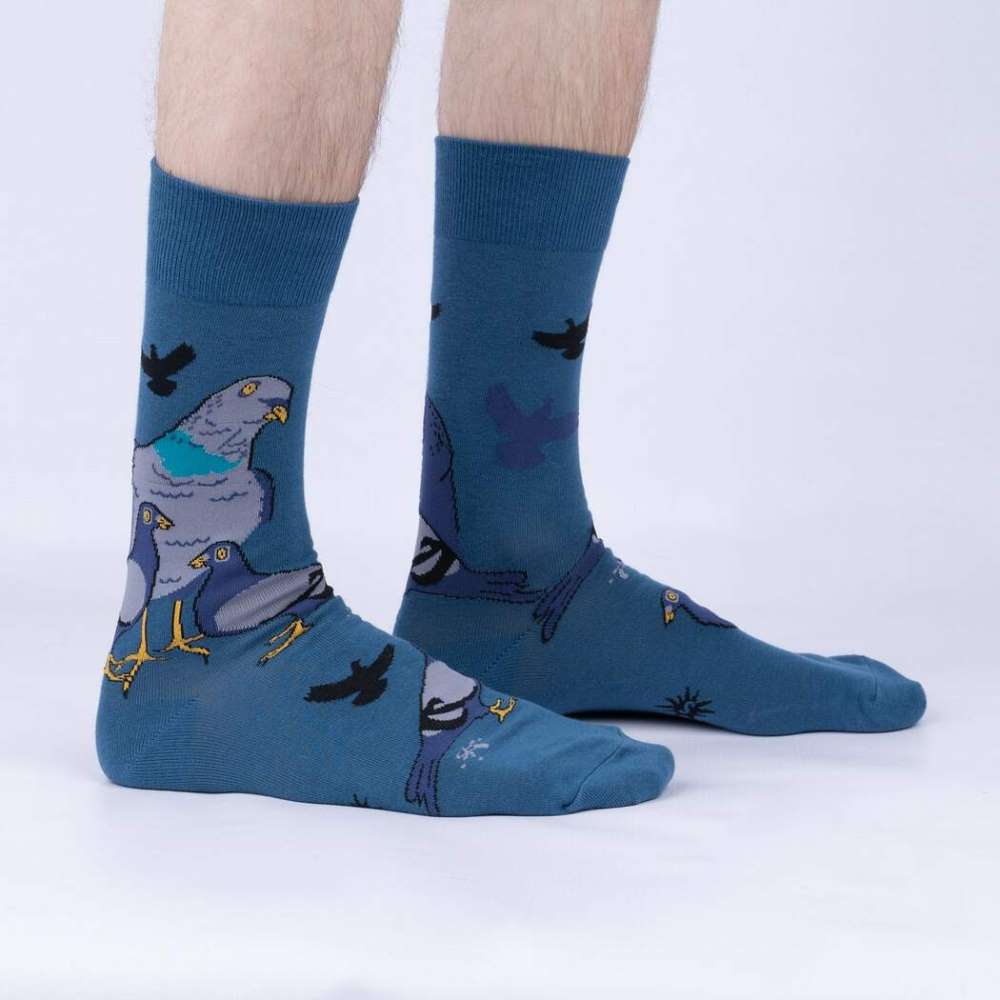 So Fly, So Coo Crew Socks