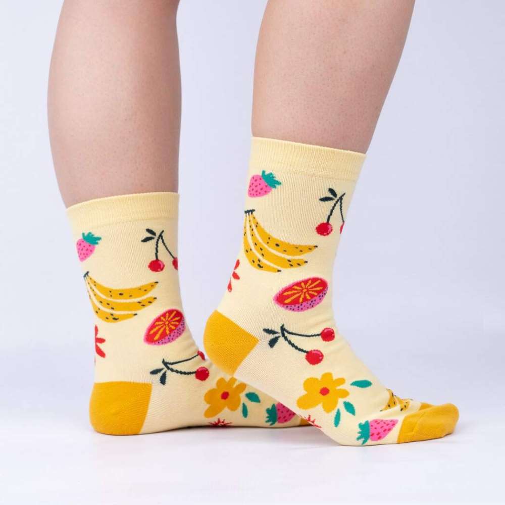 Fruity Bloom Crew Socks