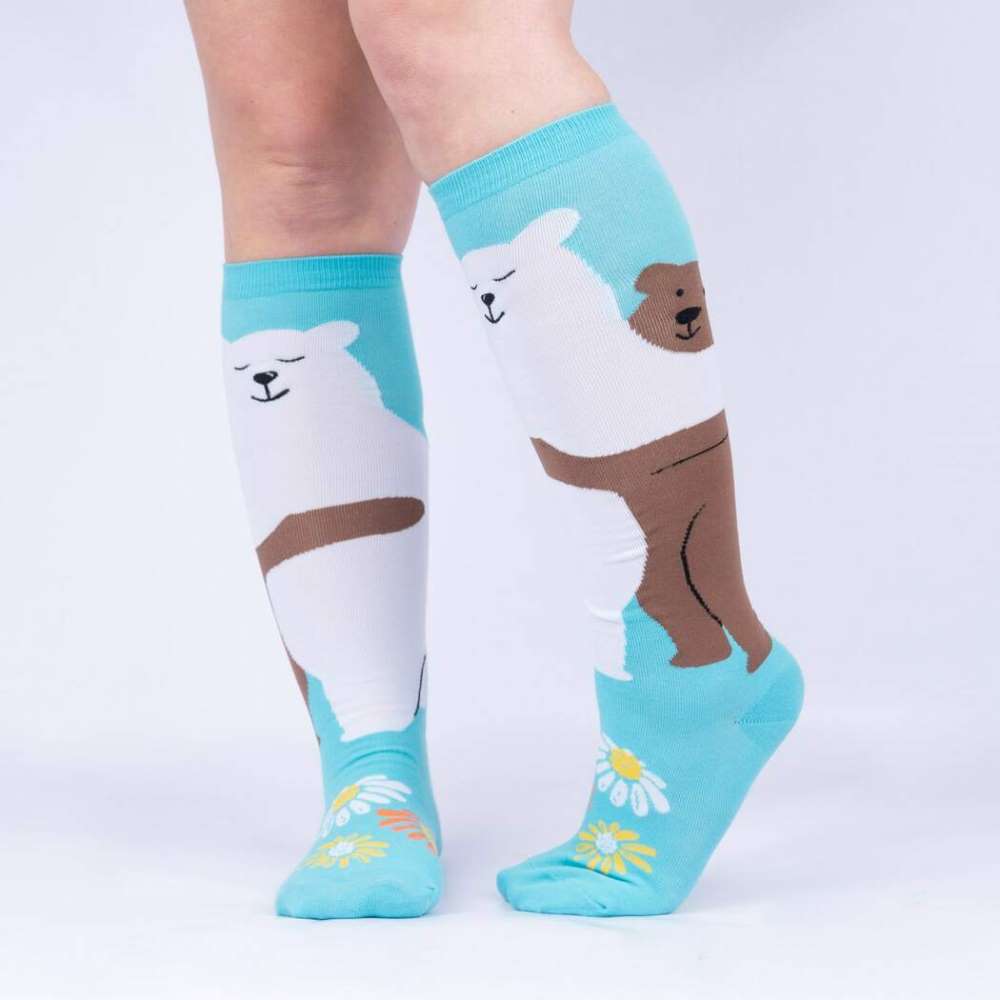 Beary Best Friends Knee High Socks