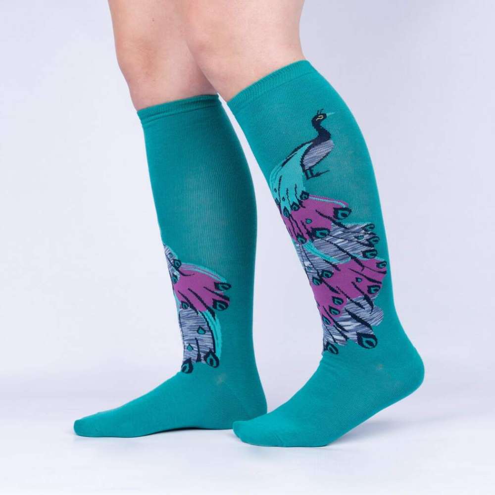 A Fan-tastic Tail Knee High Socks