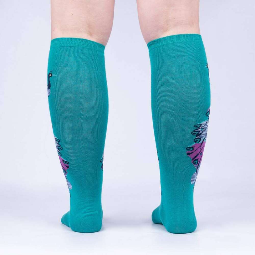 A Fan-tastic Tail Knee High Socks