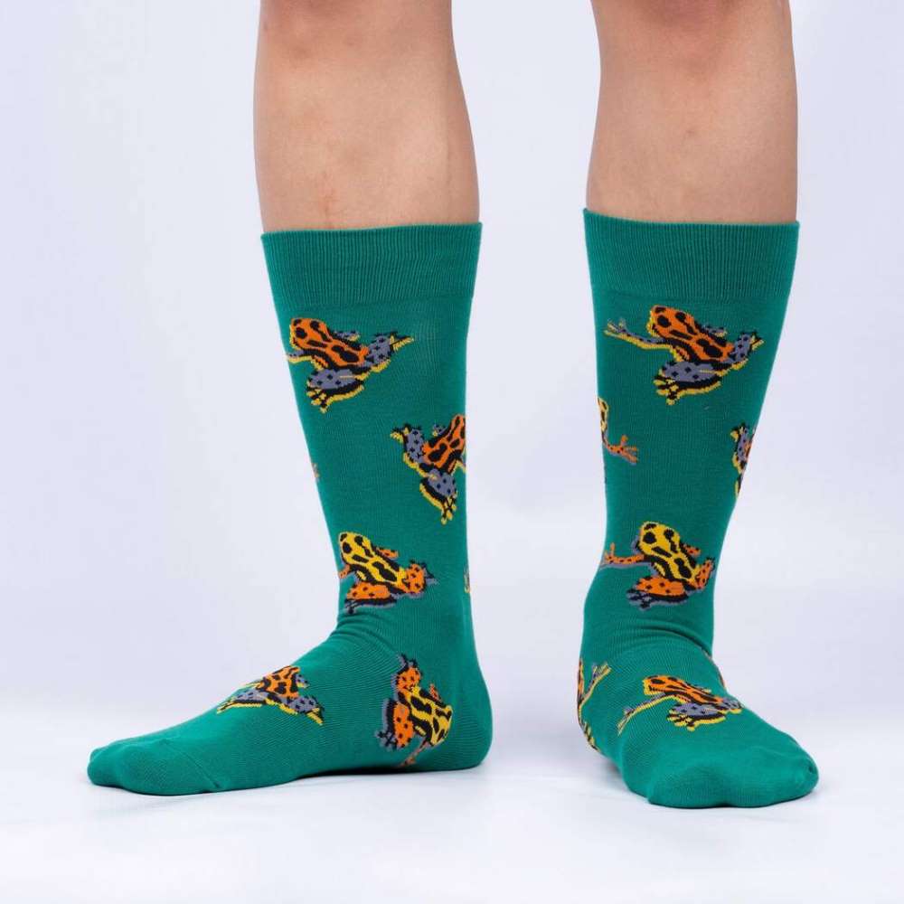 Poison Dart Frog Crew Socks