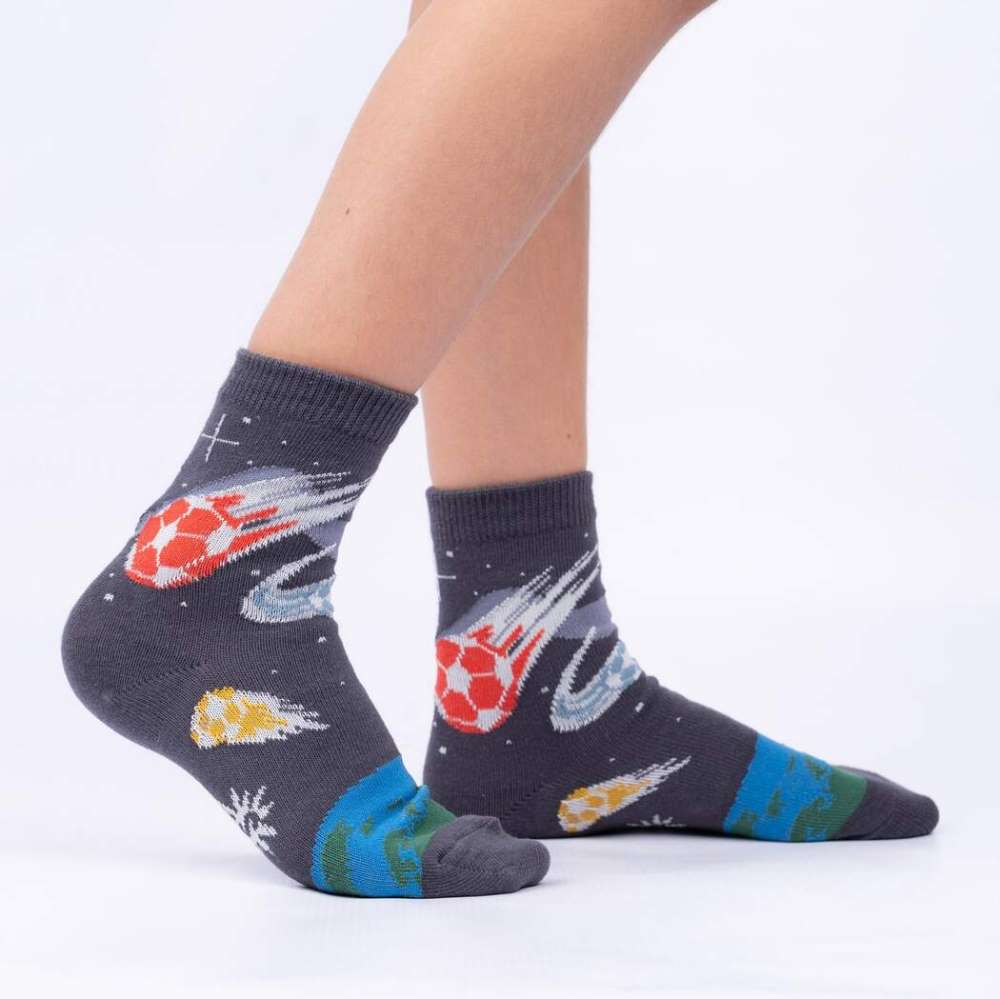 Let’s Kick It Junior Crew Socks 3-Pack