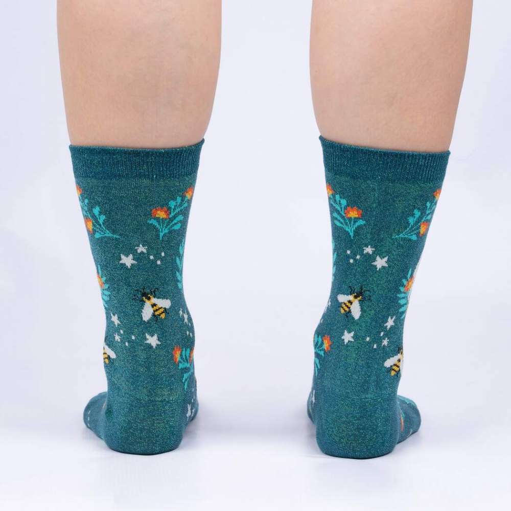 Bee Dazzling Crew Socks