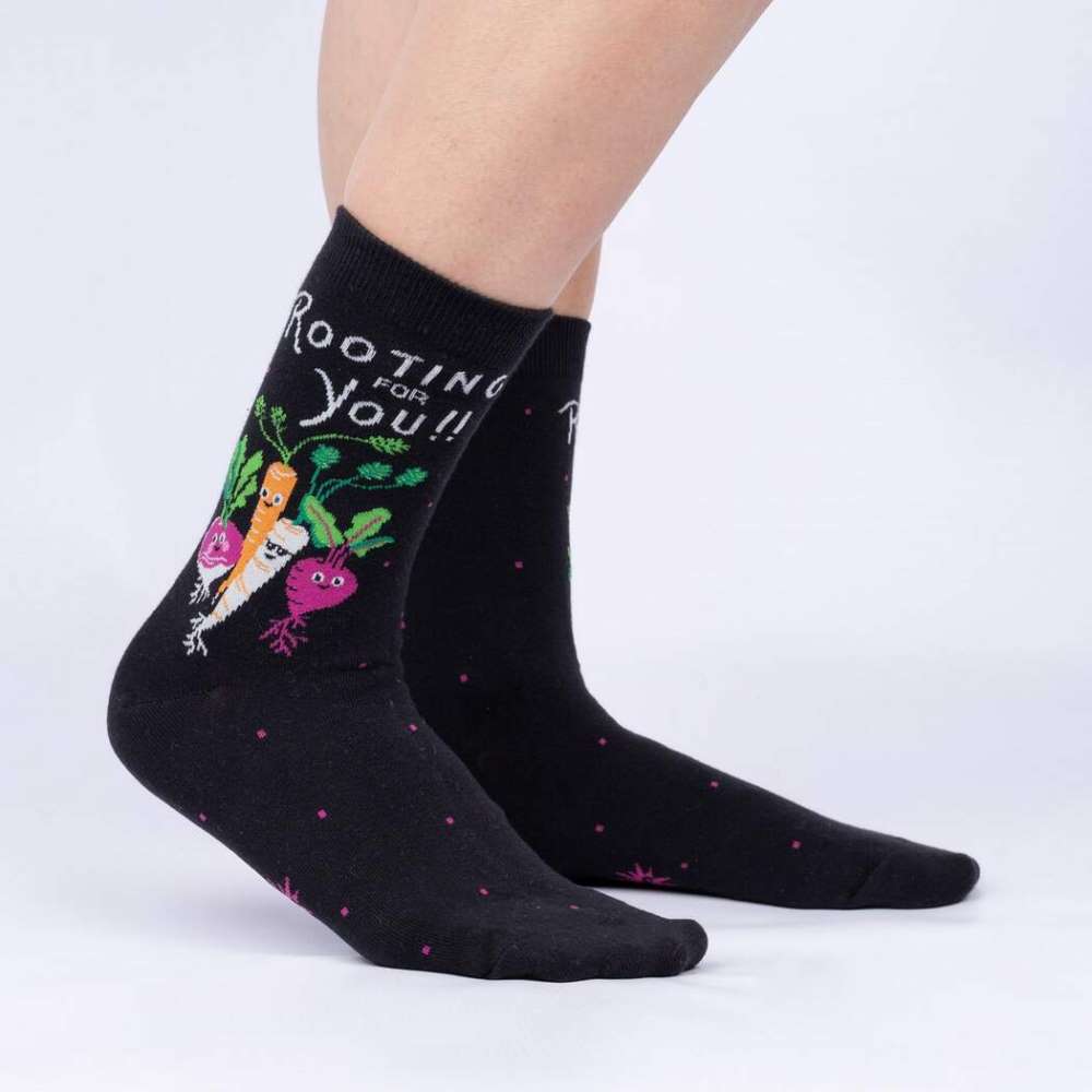 Rooting for You Crew Socks