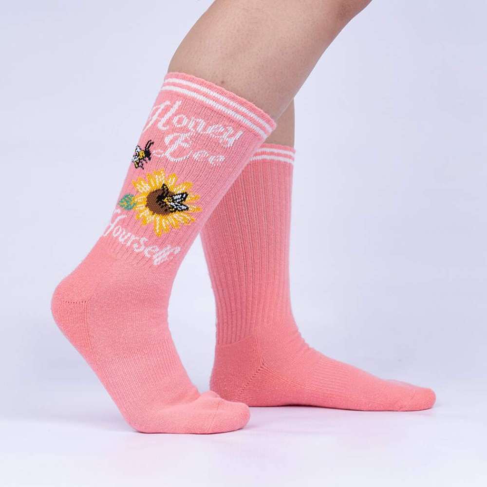 Honey Bee Yourself Athletic Socks