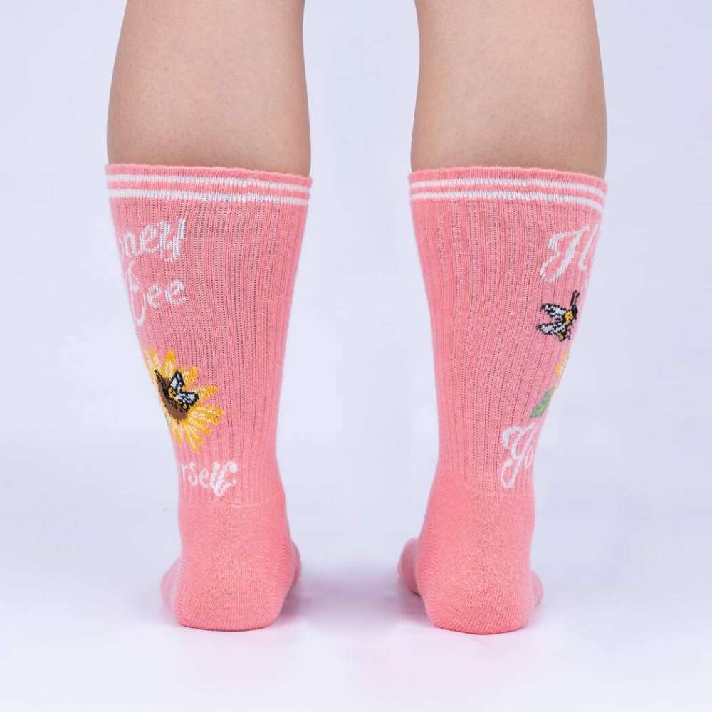 Honey Bee Yourself Athletic Socks