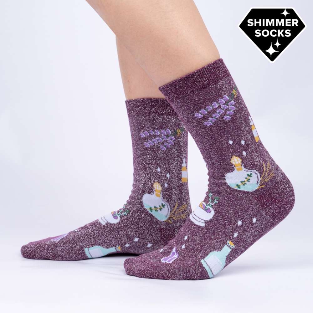 Lotions and Potions Crew Socks