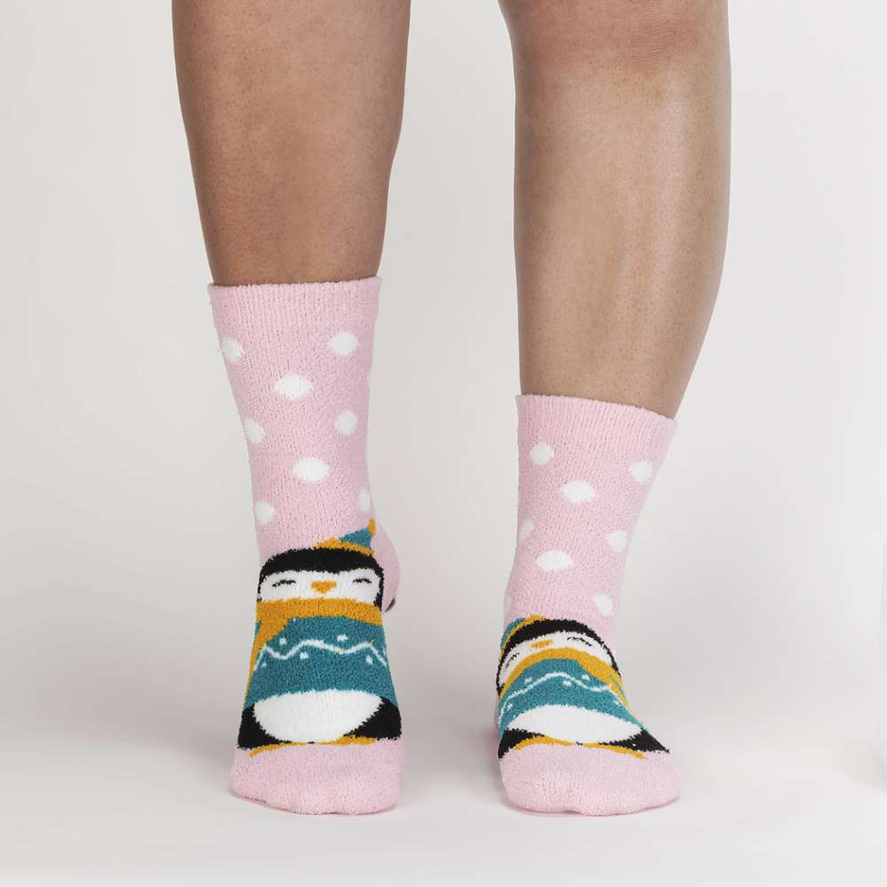 Penguin Pair Slipper Socks