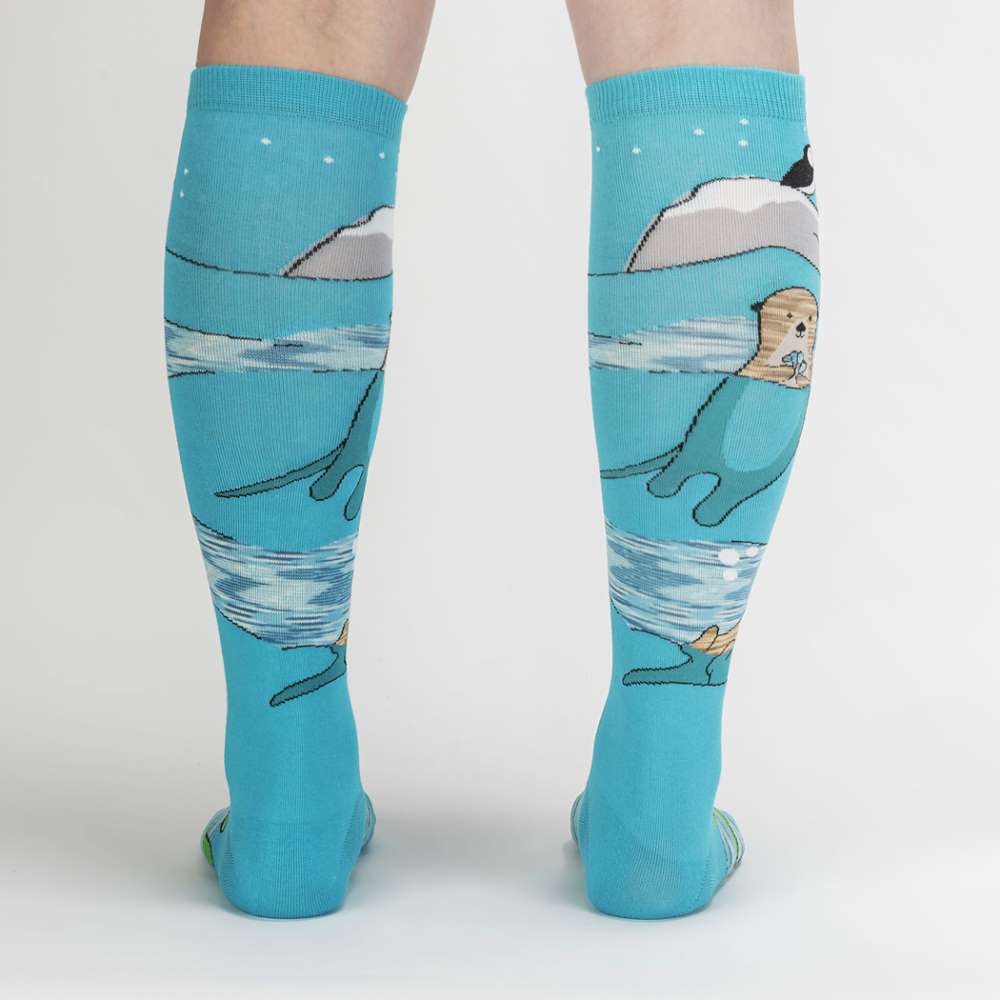 Plays Well With Otters Knee High Socks