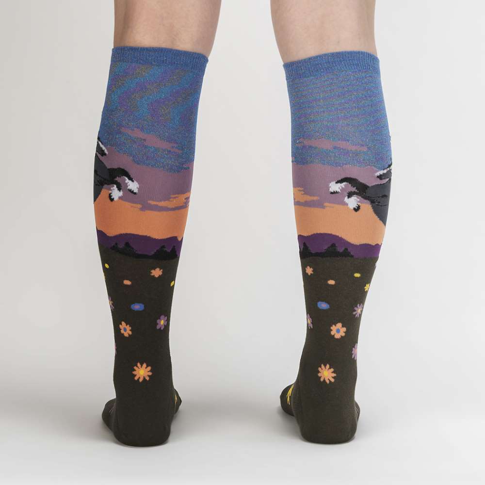 Black Beauty Knee High Socks