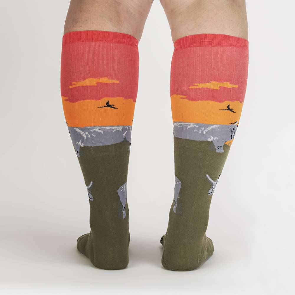 Rhino-Corn Knee High Socks