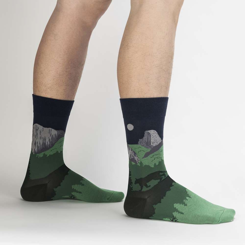 Half Dome Yosemite Crew Socks